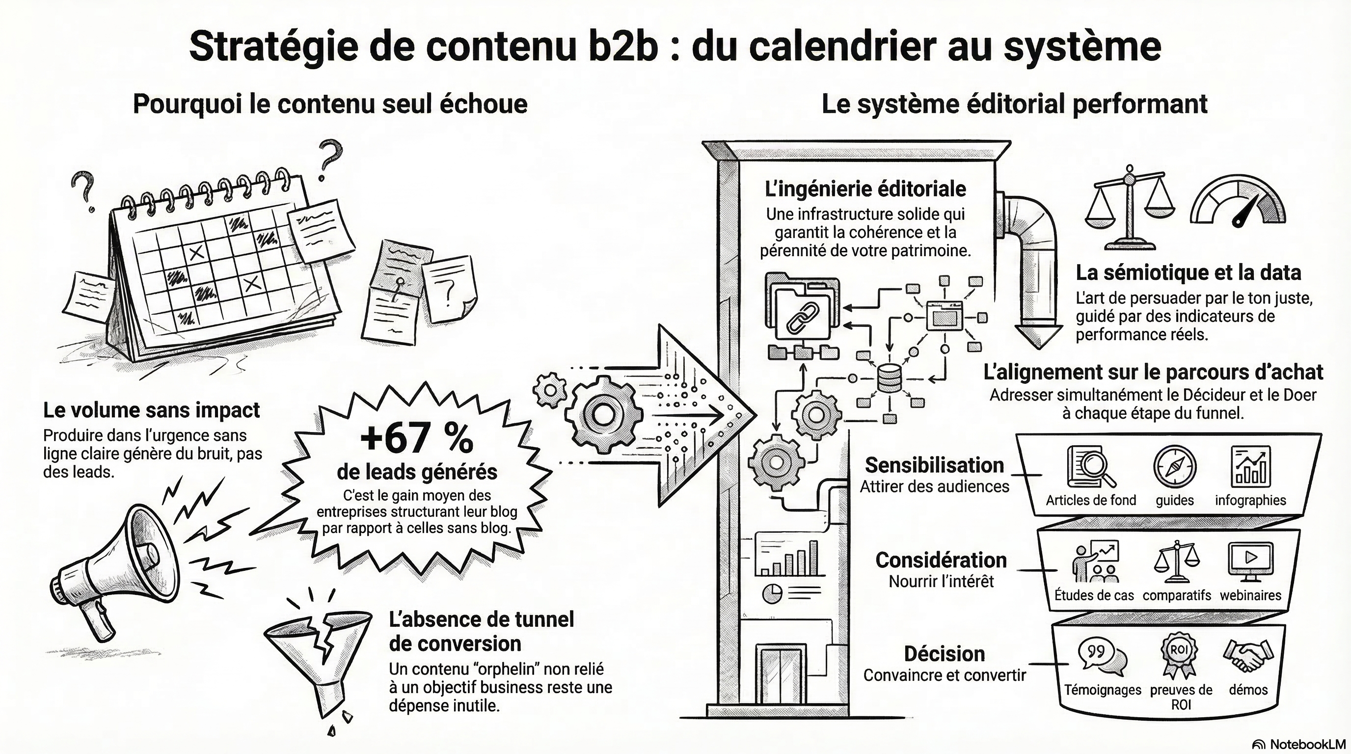 stratégie de contenu B2B